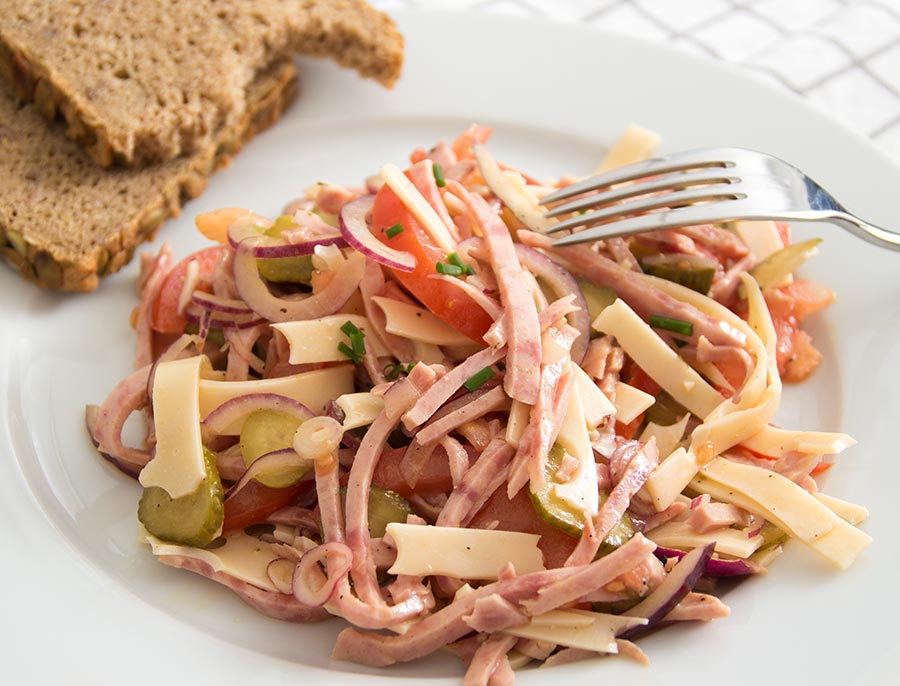 Original Schweizer Wurstsalat